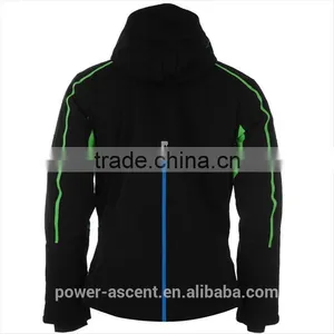 2016 Men's Colorful Reflecetive Stripe Waterproof Ski Jacket thumbnail-2