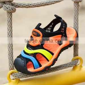 Zm40145b Fancy Wholesale Soft Sole Footwear Protective Sandals for Baby Kids thumbnail-3