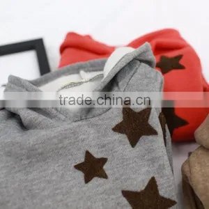Children Girl and Boy Star Hoodies Coat Korean Girl Winter Coat thumbnail-4