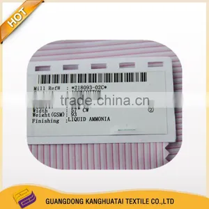 100% Yarn Dyed Stripe Printing Liquid Ammonia Cotton Fabric thumbnail-1