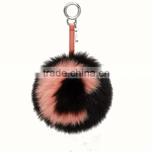 Myfur Customized Fur Letter Bag Charm Made Of Genuine Fox Body Fur thumbnail-5
