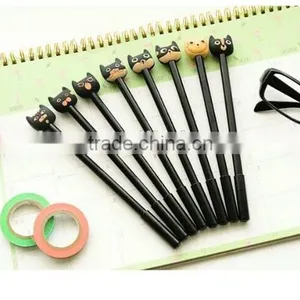 0.5mm Ballpoint Ball Office & Student Pen Plastic Animal Patterns Cap thumbnail-5
