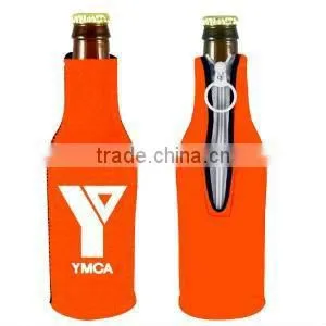 Neoprene Bottle Sleeve With Zipper thumbnail-1
