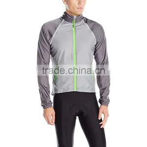 Best Choice Lightweight Sportswear Breathable Men Polyester Cycling Jacket thumbnail-1