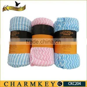 Soft Fluffy Yarn Knit Blanket thumbnail-1