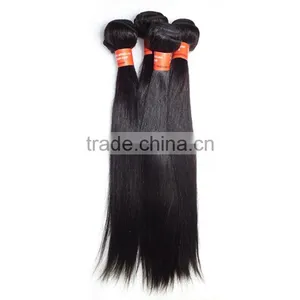 Fashion Style 100% Tangle Free Hair Weave Peruvian Straight Silky Remy Hair thumbnail-2