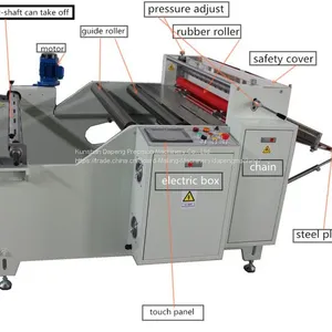 Automatic Paper Roll to Sheet Cutting Machine 600mm thumbnail-5