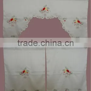 Kitchen Curtain Embroidered thumbnail-1