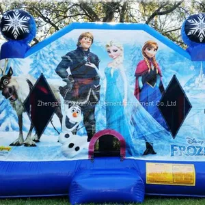 Frozen Princess Inflatable Bouncer thumbnail-2