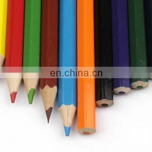 10 Colors High Quality Thick Wooden Colored Pencil Set thumbnail-2