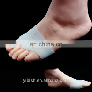 Silicone Toe Braces, Adult Protective Sleeve Blackmailed Thumb Valgus Anti Separator Toes Cover#FZT-09 thumbnail-1