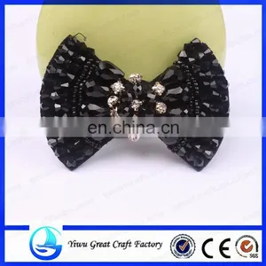 Joker Original Handmade Beaded Shoes Sell Like Hot Cakes Take Bowknot High-grade Shoes Flower thumbnail-1