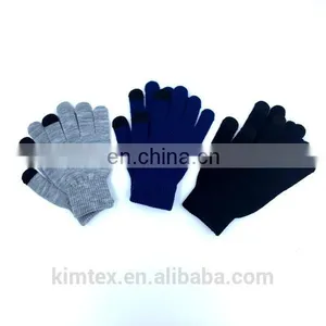 Promotional Cheap Knit Gloves One Size Fits All thumbnail-3