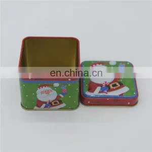 Christmas Festival Small Gift Candy Storage Metal Tin Cans Factory thumbnail-5