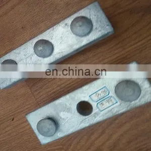 Power Hardware Galvanized Electric Fitting Three Bolt Clamp thumbnail-1