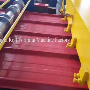 IBR Double Galvanized Roofing Sheet Roll Forming Machine thumbnail-4