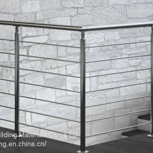 Stainless Steel Balustrade Rod Railing Post thumbnail-5