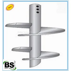 ASTM A36 Hot Rolled Plate Round Shaft Helical Piers thumbnail-1