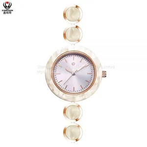 XINBOQIN Supplier Chinese Wholesale Original Promotional Luxury Quartz Acetate Women's Watch thumbnail-1