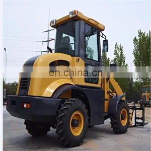 4x4 Chinese Cheap Mini Articulated Wheel Loader Front End Loader ZL12 Wheel Loader thumbnail-5