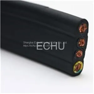 Factory Produce Flexible Rubber Flat Crane Cable thumbnail-5
