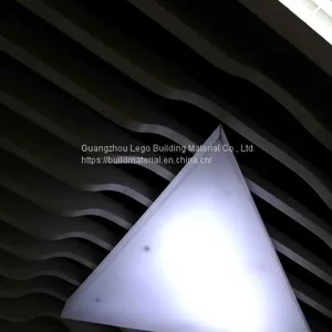 Marble Exterior Wall Aluminum Square Pass Clinic Custom thumbnail-3
