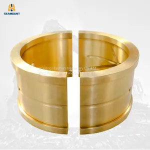 Manufacturer's Straight Bronze Flange Split Bearing Bush thumbnail-1