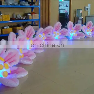 Colorful LED Inflatable Flower ,Inflatable Flower Chain,Inflatable Flower Rope For Wedding And Party Event thumbnail-4