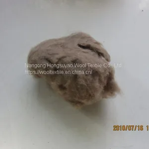 Mink Fiber 100% Roving Natural Brown Color Filler for Natural Spinning thumbnail-4