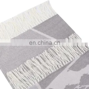 50''x60'' Cheap Printed Throw Blanket Lightweight Soft Cozy for Bed or Sofa Decorative Blankets thumbnail-3