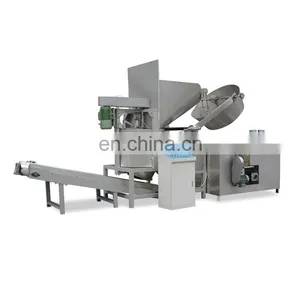 Automatic Continuous Fryer Made by Jinan Saixin Machinery Co., Ltd Hot Sale in 2019 thumbnail-2