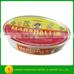 198g Oval Can Sardine in Tomato Sauce thumbnail-4