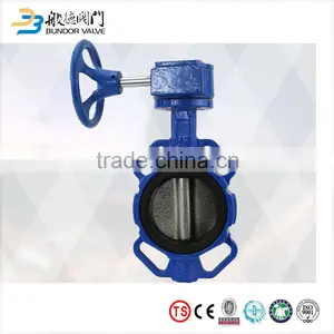 One Stem No-Pin Wafer Butterfly Valve Dimensions thumbnail-2