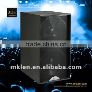 WS218 Powerful 2*18" Bass Speaker, Subwoofer Speaker thumbnail-1