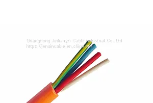 6mm Orange Circular Cable 4 Core+ Earth 0.6-1kv thumbnail-2