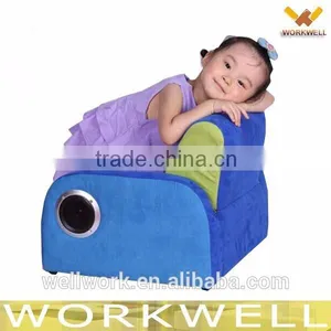 WorkWell Kids Fabric Sofa With HiFI Audio Kw-CS36 thumbnail-2
