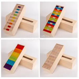 Wooden Janga Tumbling Timber Tower Blocks Giant Janga Gifts Custom Janga Classic Game thumbnail-4