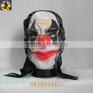 Latest Adult Halloween Clown Mask thumbnail-1