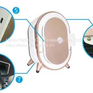 2022 Newest Digital Skin Scanner 3d Magic Mirror Camera Skin Analyzer Machine Analysis With Best Price thumbnail-3