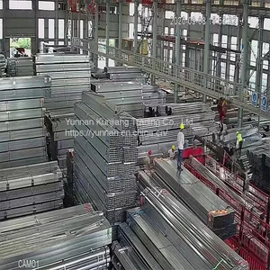 Yunnan Q235 Square Tube Wholesale Hot Dip Galvanized Square Tube 40 * 80 * 3 Square Tube Kunming Sales Square Tube thumbnail-3