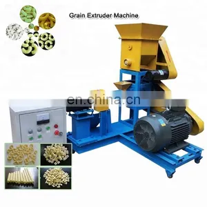 Small Scale Used Corn Soybean Meal Puff Snack Food Extruder Machine thumbnail-3