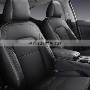 2022 New Custom DIY Black Green Standard Imitation Fiber Leather Full Car Conversion Seat Cover Fit for to Yota Corolla 2015+ thumbnail-3