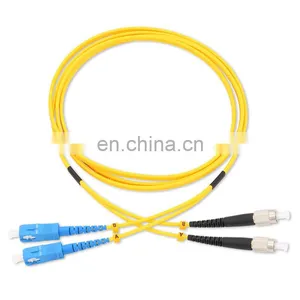 LC SC SM Duplex 2.0mm 3.0mm OS2 Single Mode G652D G657A Fiber Patch Cords PVC/LSZH thumbnail-5