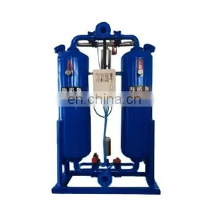 Heat Less Desiccant Absorption Compressed Air Dryer With PLC Controller for Compressed Air thumbnail-1