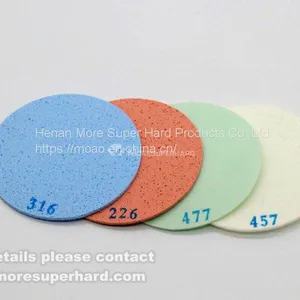 Diamond Polishing Pad for Polishing and Finishing of Glass, LCD/LED Substrates, Precision Optics, Hard Disk, Metal and Semiconductor Wafer Surfaces. thumbnail-4