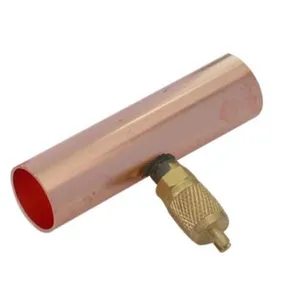 Tee Type Access Valve, Brass Valve, Service Valve thumbnail-1