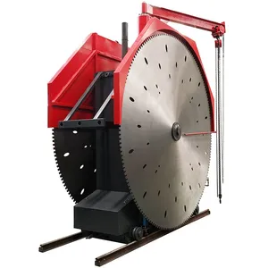 High Efficiency/Speed Double Blade Granite Marble Quarry Stone Block Mining Machine thumbnail-1