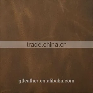 Genuine Crazy Horse Leather Supplier in China 2016 thumbnail-2
