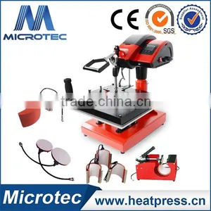 T-Shirt, Cap, Mug, Plate 8 in 1 Multifunctional Combo Swing Heat Transfer Press Machine thumbnail-1