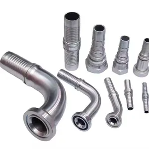 Factory Supplies High-pressure Connectors Jic/Bsp/Bspt/Npt/metric/Orfs/Sae Hose Hydraulic Accessories Ferrules thumbnail-3